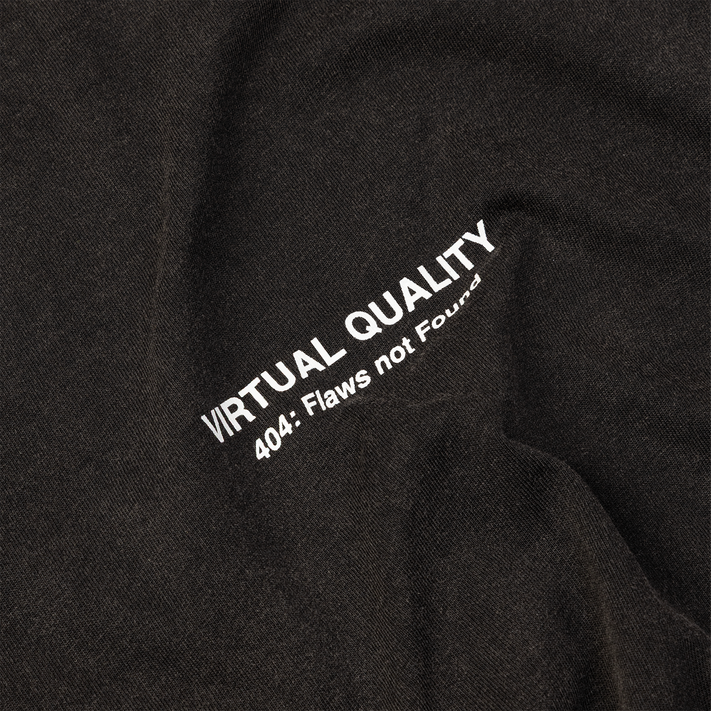 WASHED T-SHIRT - VINTAGE BLACK