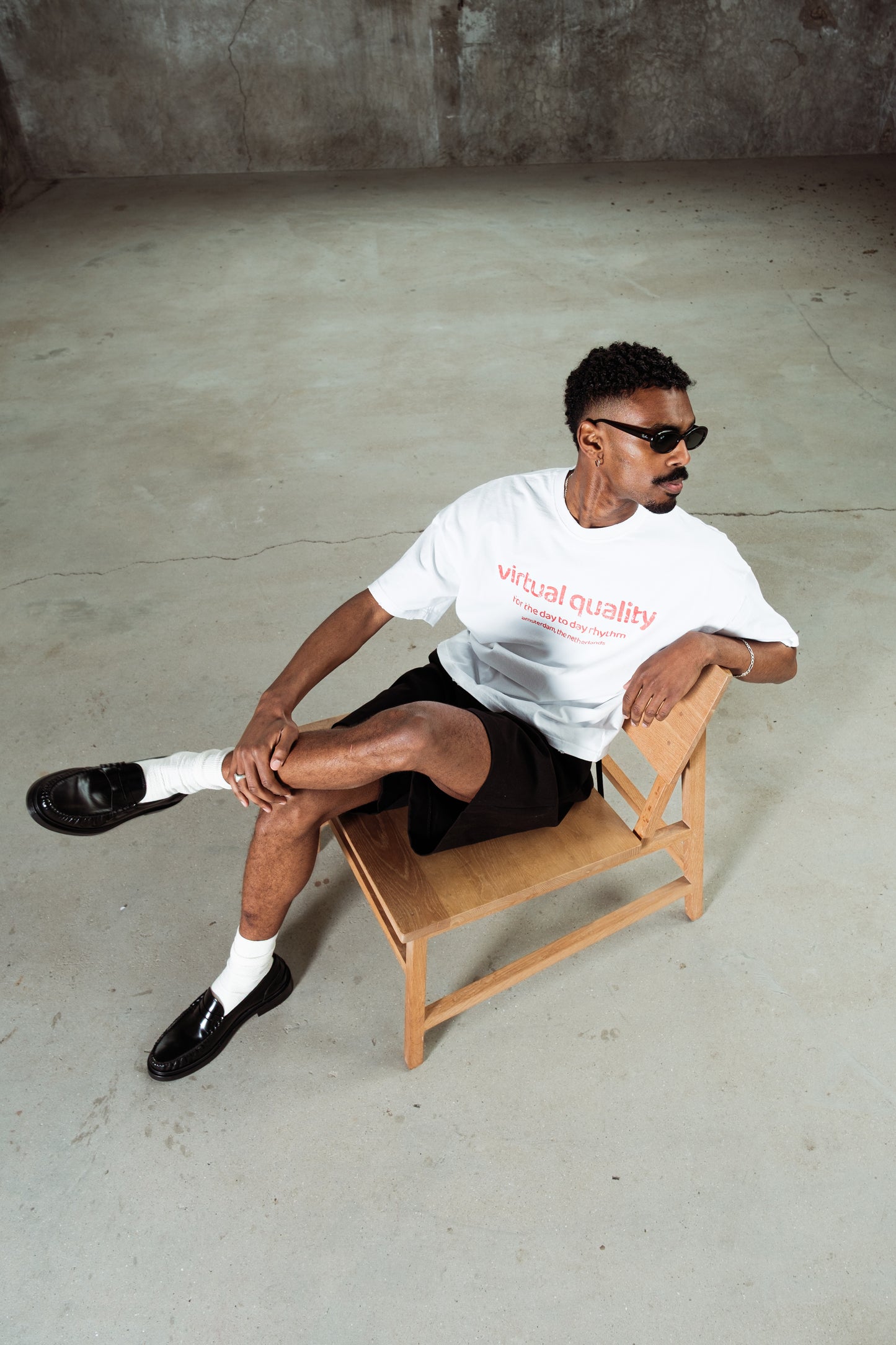 RHYTHM T-SHIRT - WHITE