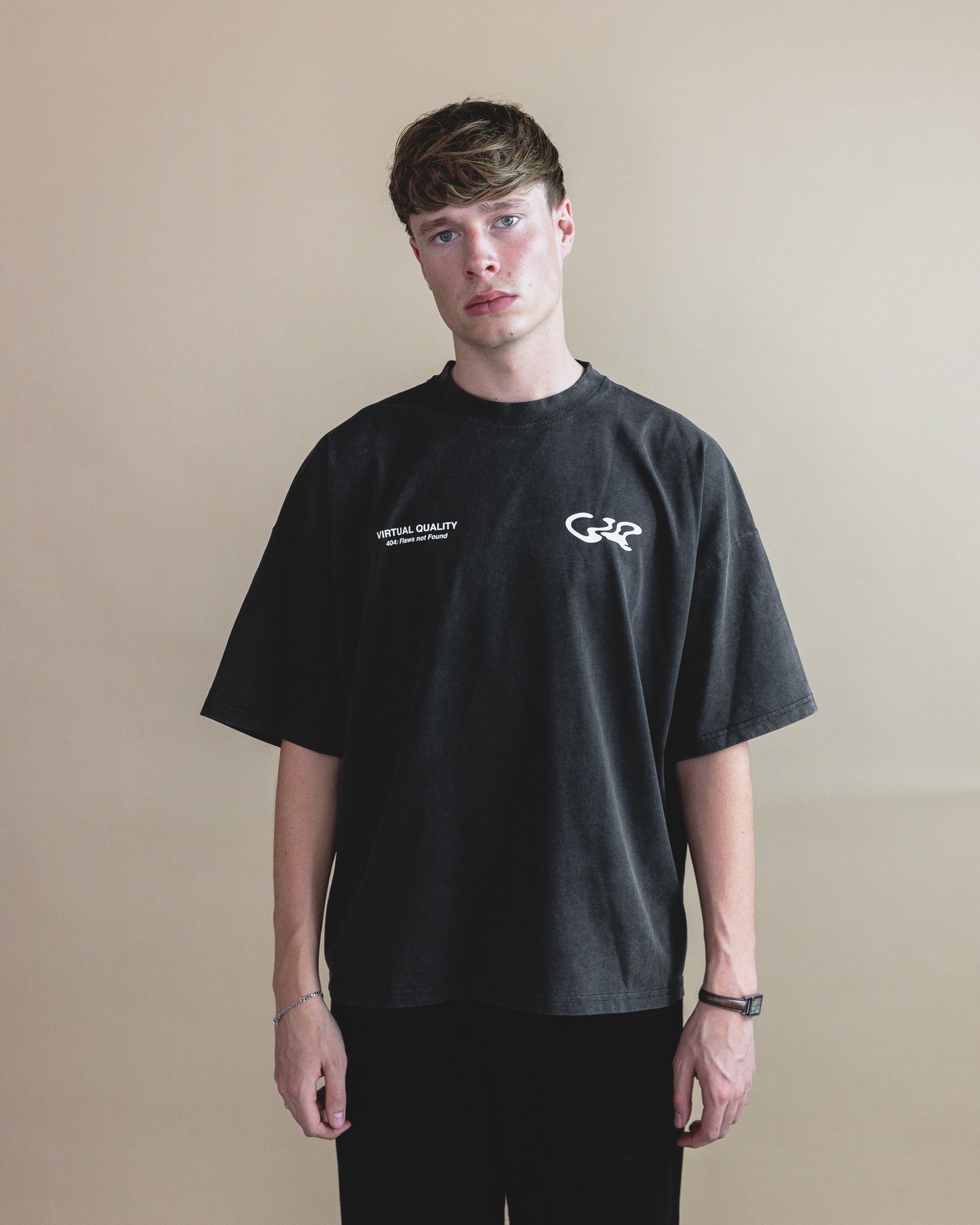 WASHED T-SHIRT - VINTAGE BLACK