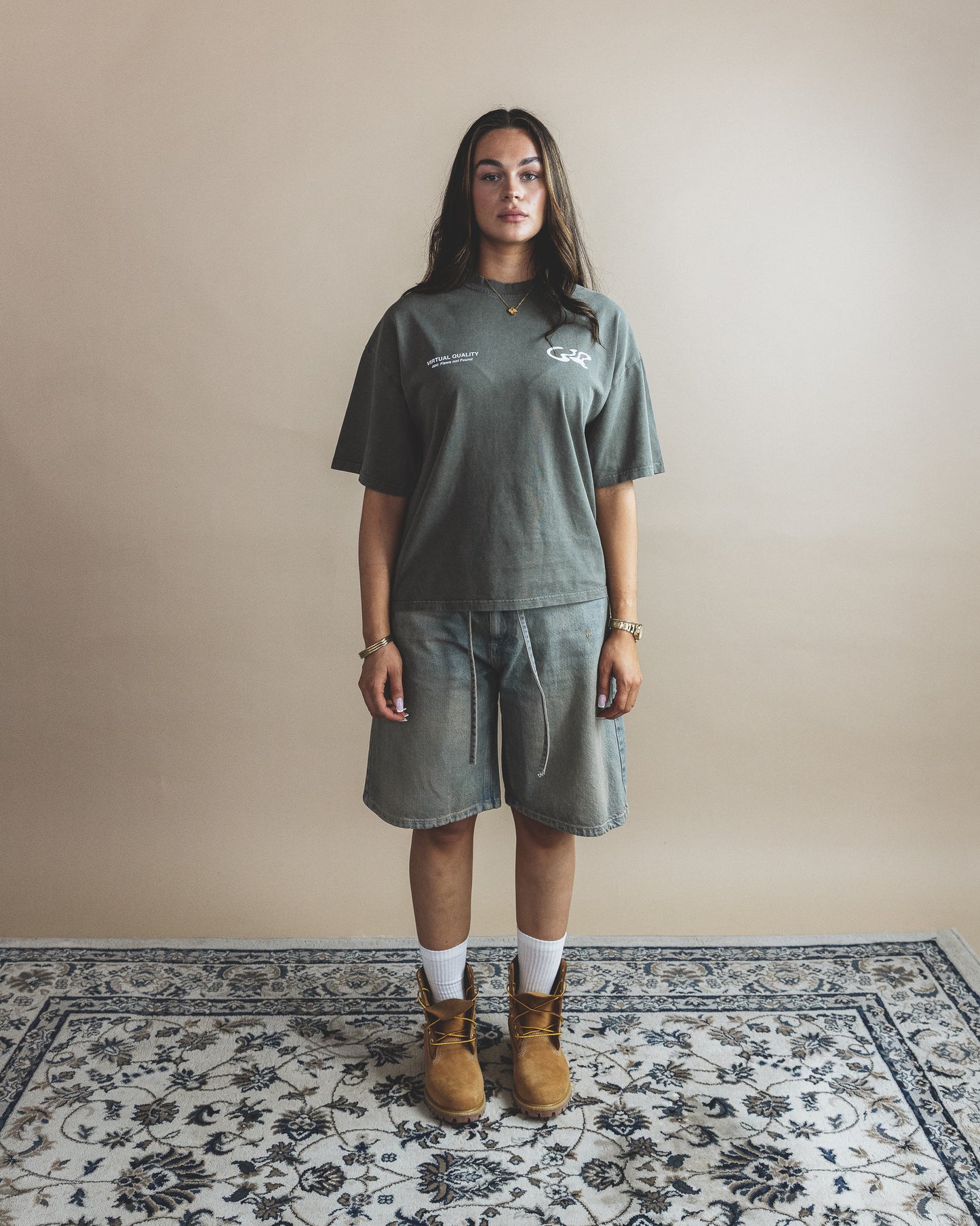 WASHED T-SHIRT - VINTAGE OLIVE