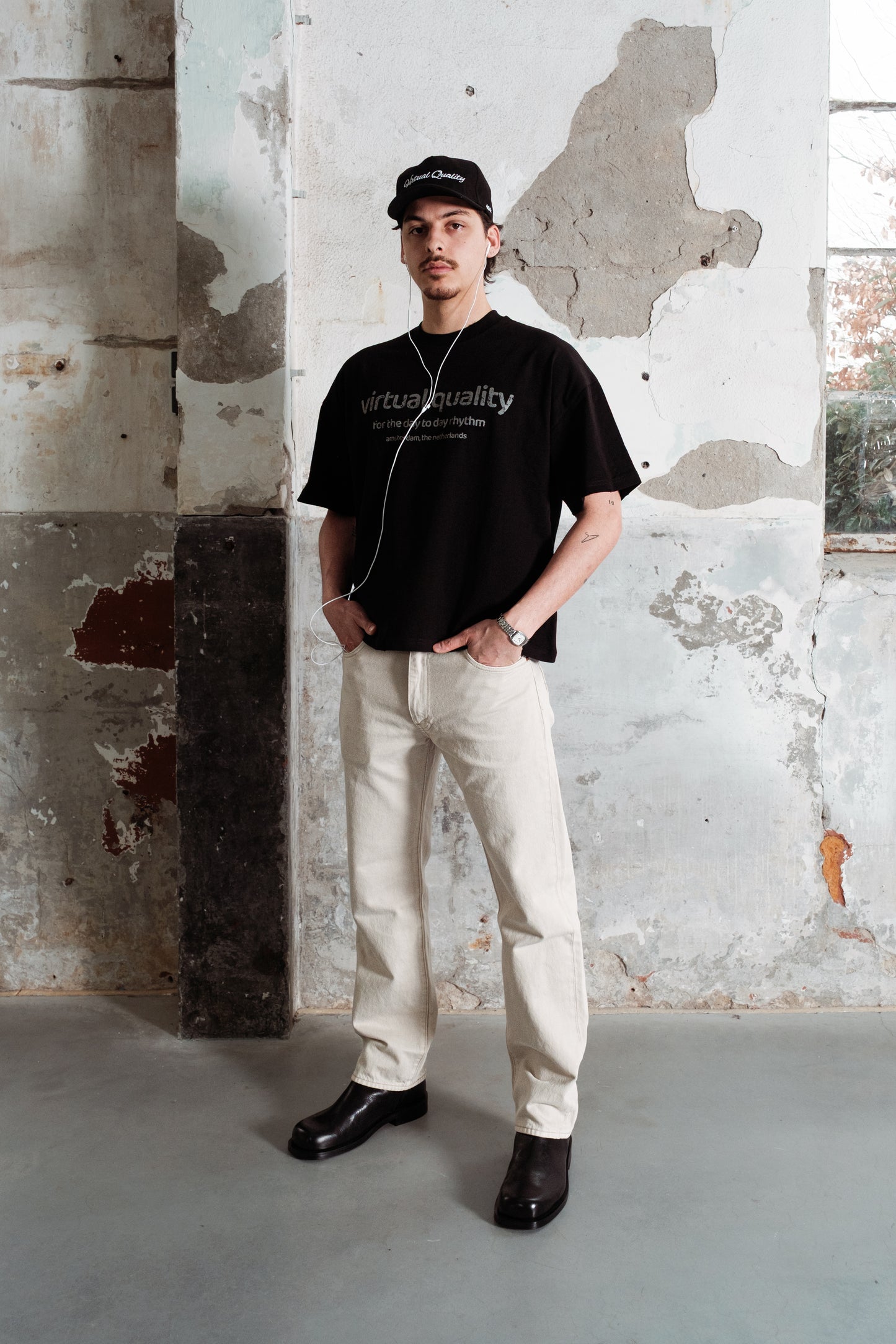 RHYTHM T-SHIRT - BLACK