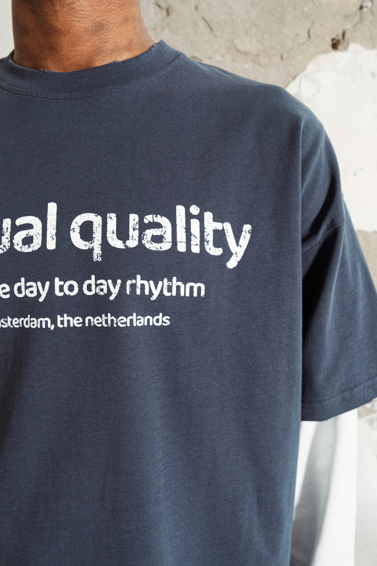 RHYTHM T-SHIRT - NAVY