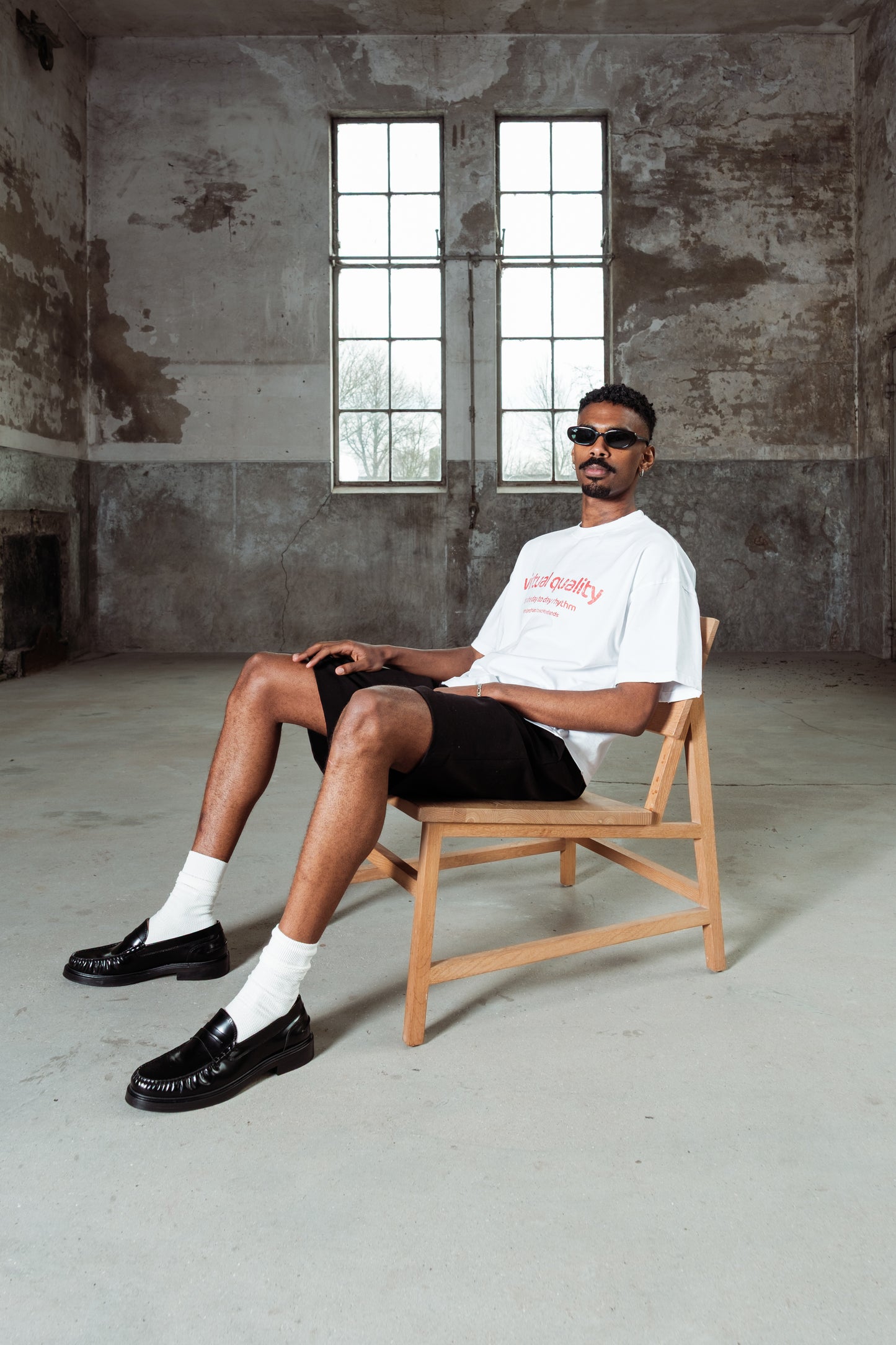 RHYTHM T-SHIRT - WHITE