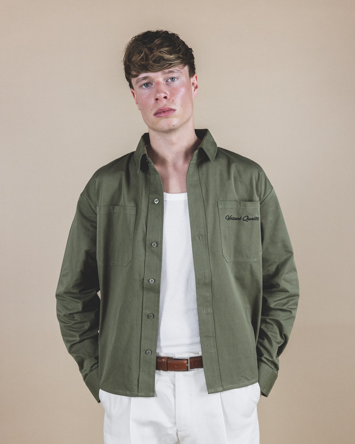 SHIRT - MILITARY GREEN