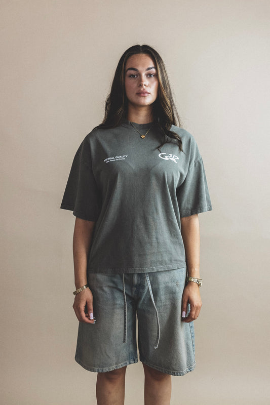 WASHED T-SHIRT - VINTAGE OLIVE