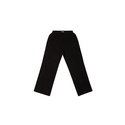 WAFFLE SWEATPANTS - ONYX BLACK